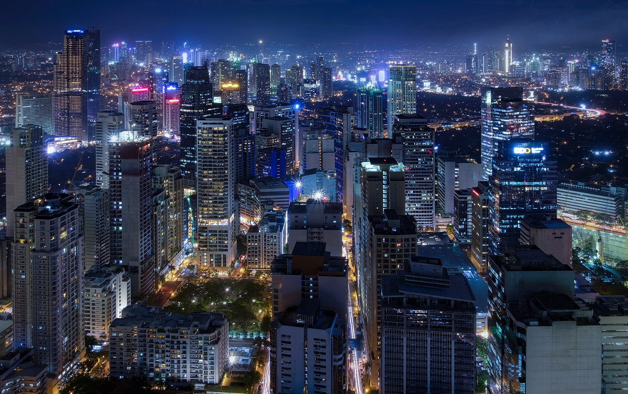 Makati_City_Lights - philipines