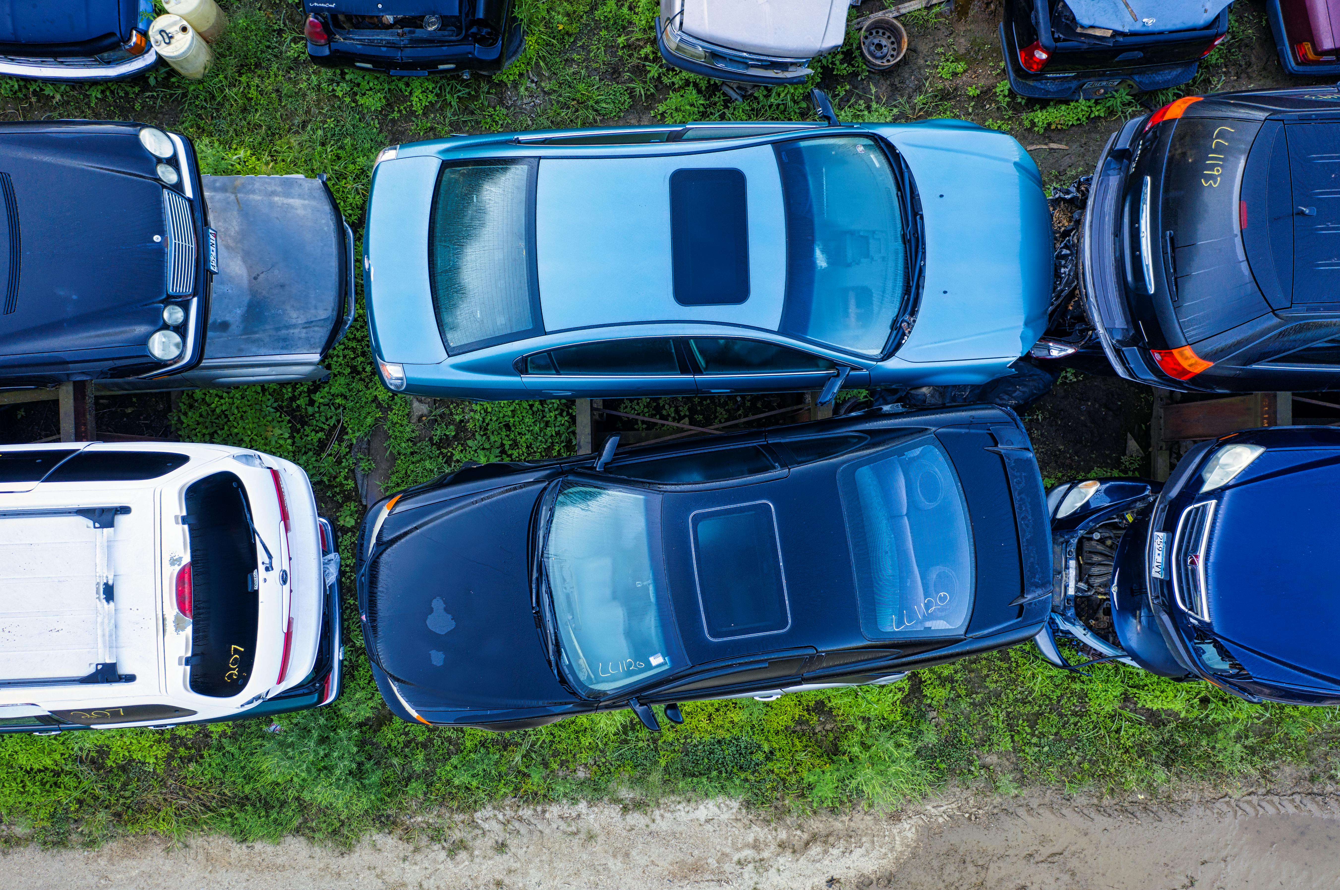 aerial-salvage-car-yard