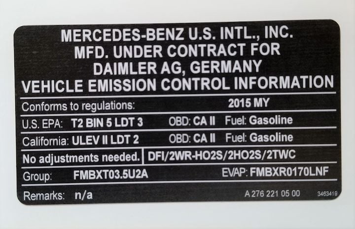 Here's How To Find Out If Your Vehicle Meet US Emissions ...