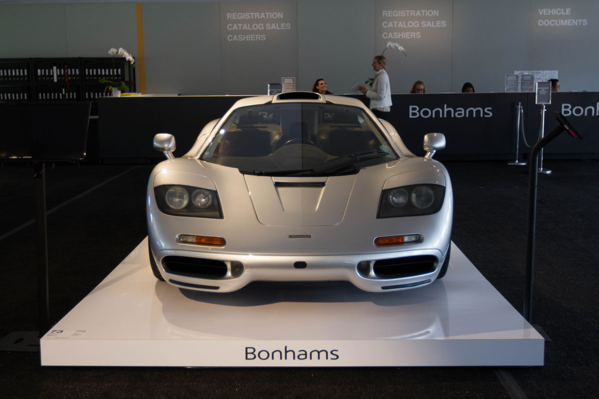 mclaren f1 bonhams sale