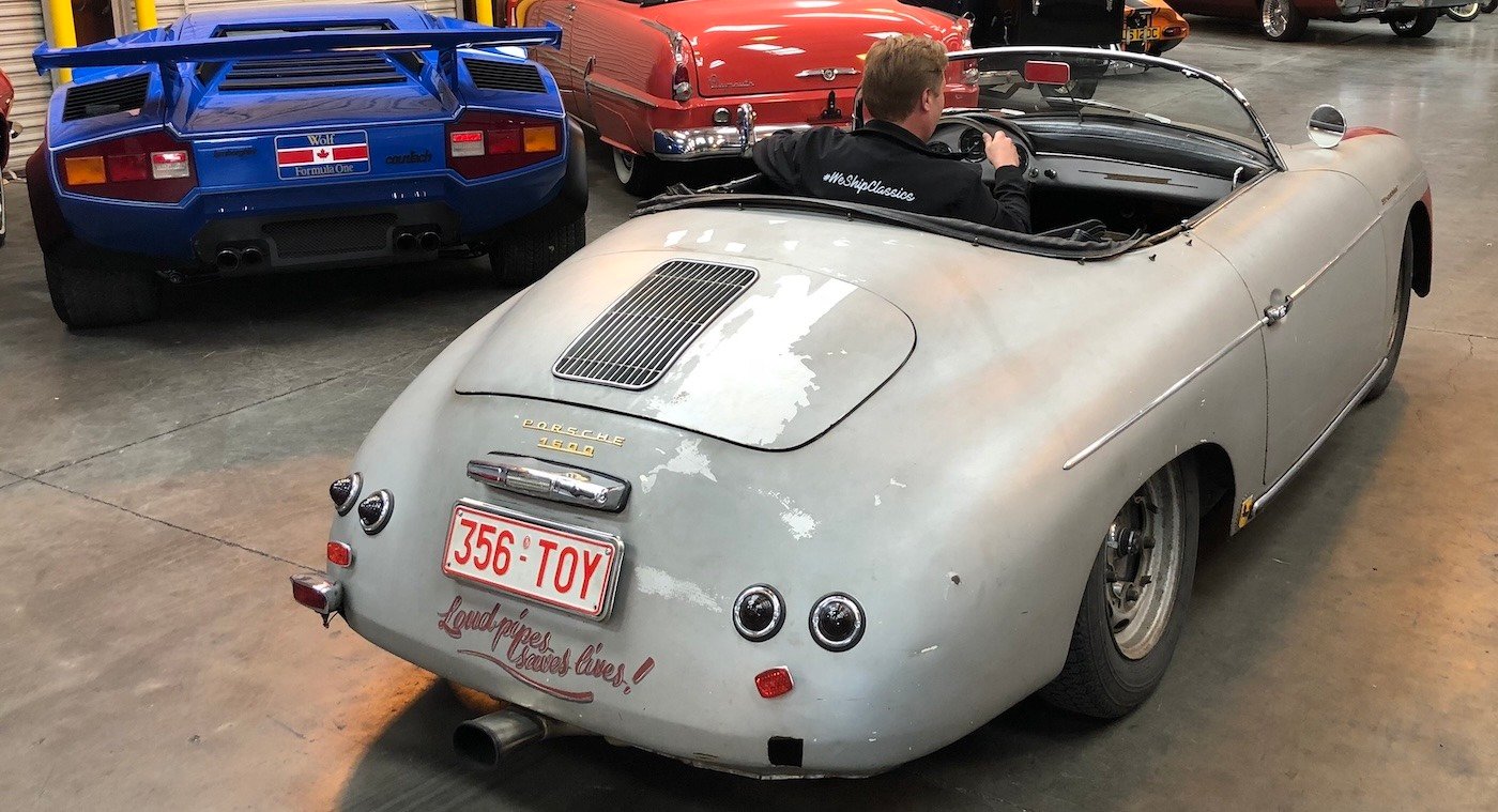 unrestored porsche 356