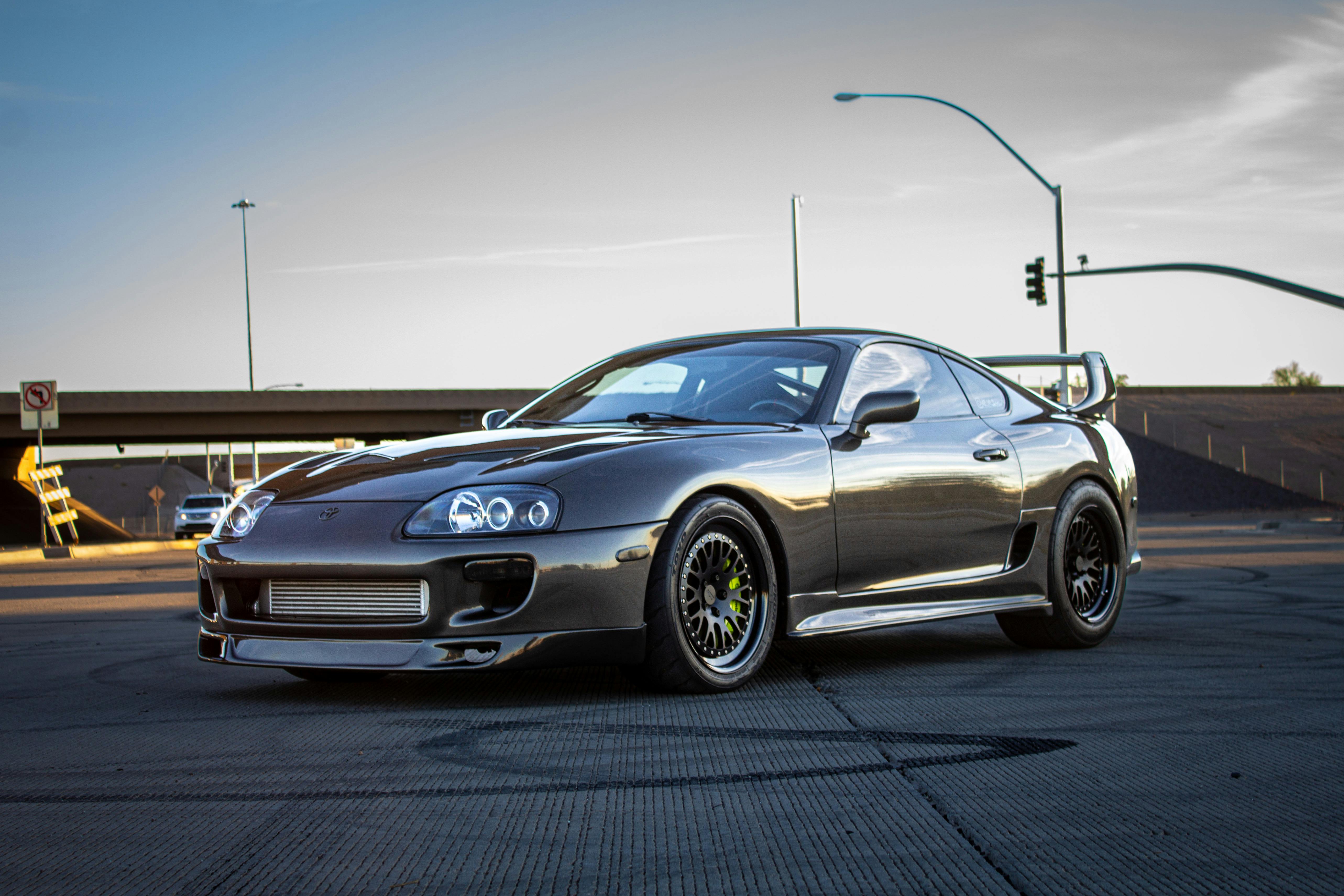 Toyota-supra-mk4-sunset